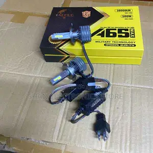 Car Headlight Bulbs 50000lm 500w 12v Car Lights With Turbo Fan