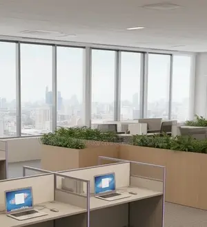 Office Workstation; 4-Users Office Workstation Table