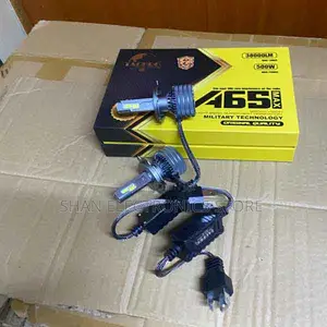  White Light H4 Hi/Lo Car Headlight Bulbs 0000lm 500w 12v