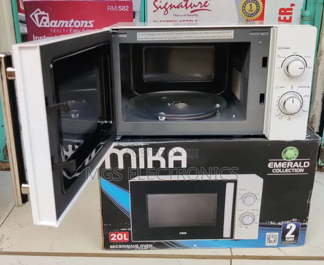 *Mika Microwave Analog White
