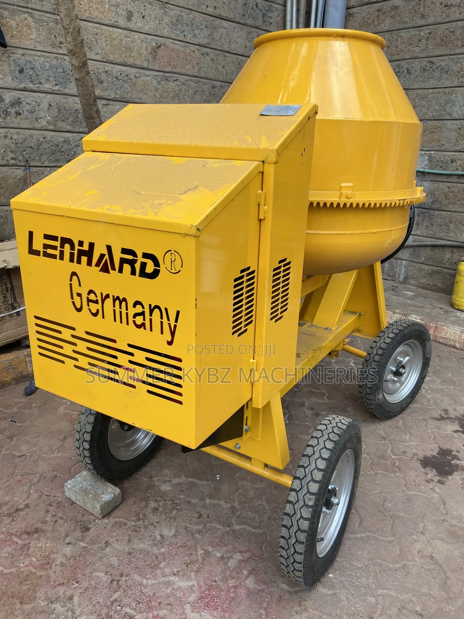 Lenhard Germany 350l Diesel Concrete Mixer