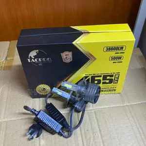 H4 Led Light Bulbs 50000lm Bright H With Cooling Fan Plug Play