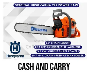 New Husqvarna 272 Powersaw/Husqvarna 272 Powersaw