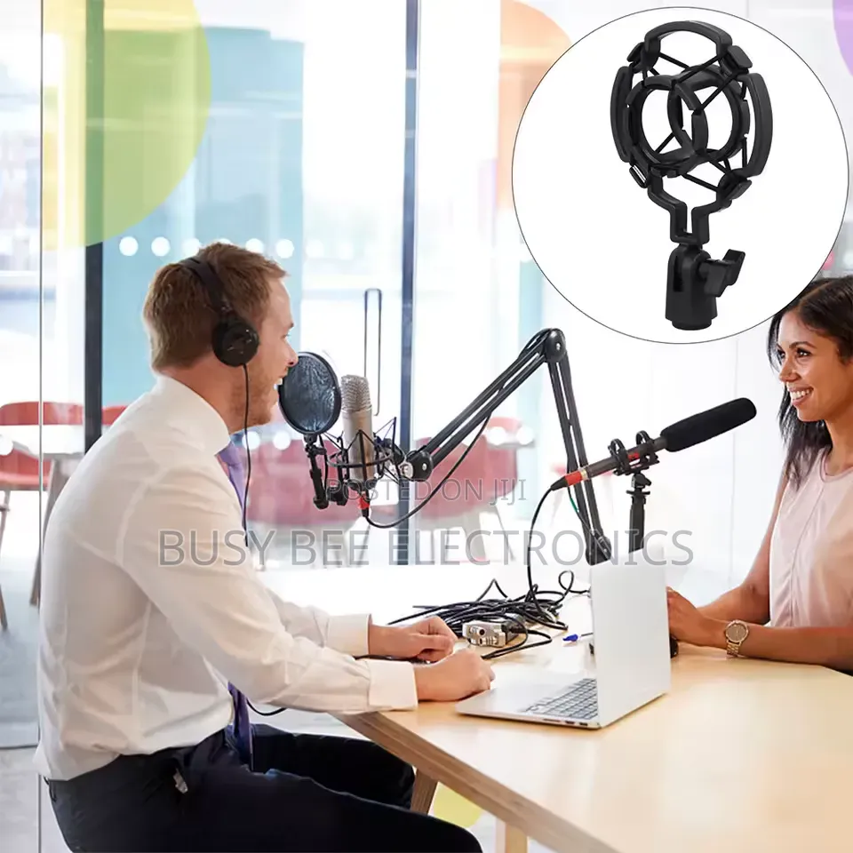 Universal Professional Condenser Microphone Shock Mount,