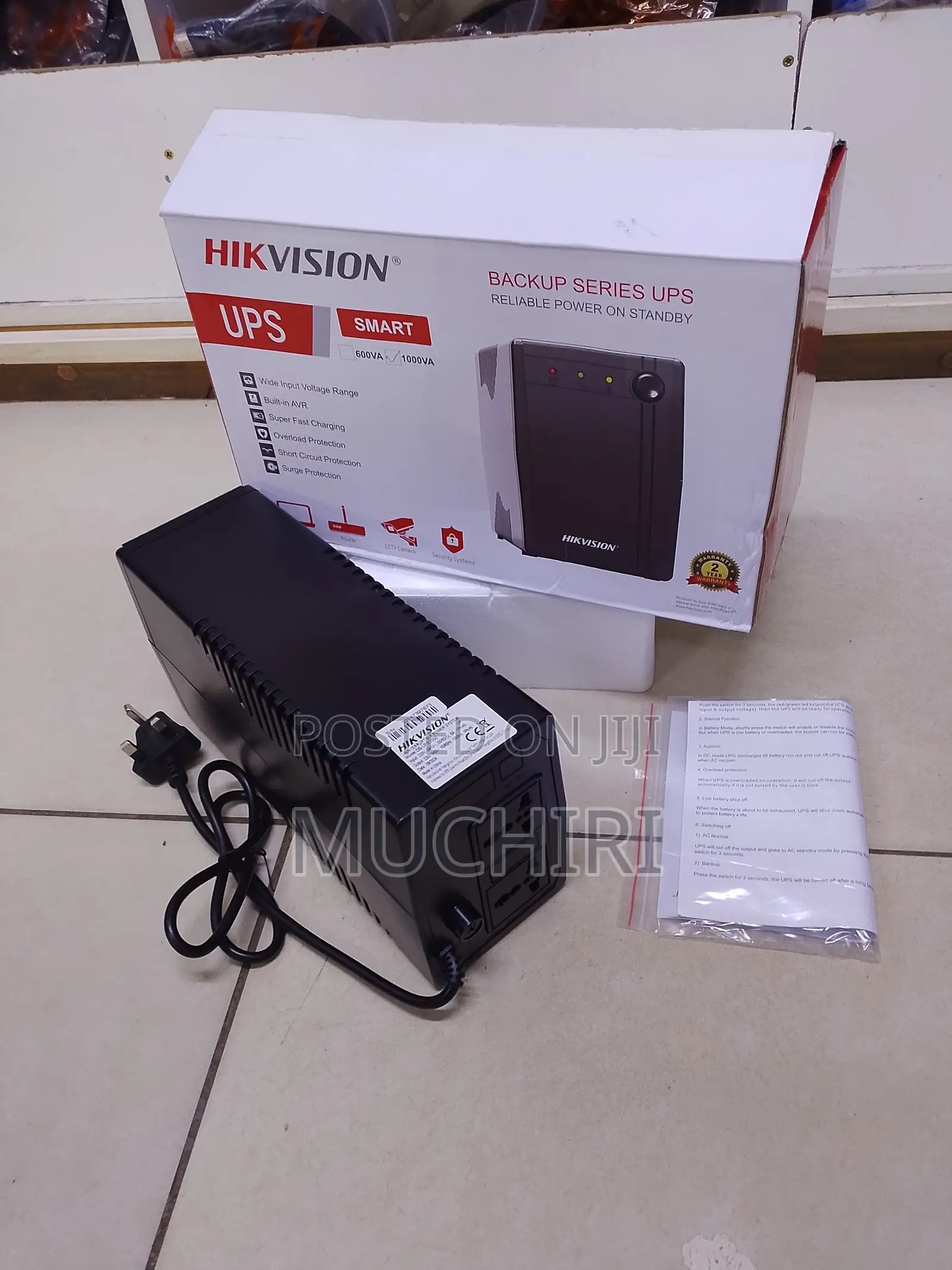 Hikvision Ups for CCTV Computers