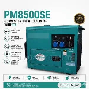 Premier Pm8500se 8.5kva Silent Diesel Generator