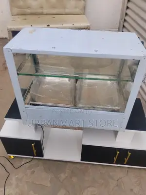 Double Insert Chips and Food Warmer Display