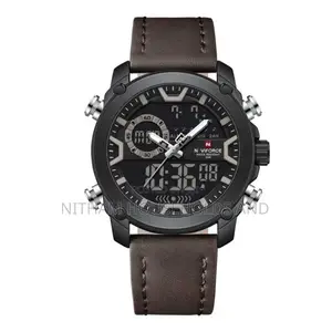 Naviforce Nf9261 Analog Watch Men Brown