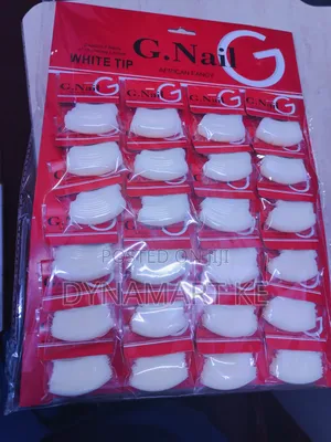 G. Nails White Tip (African Fancy)