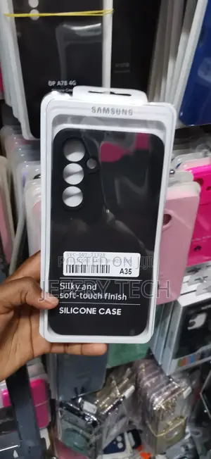 A35 Very Dark Charcoal Gray Vertical Three-Ring Cutout Case