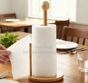 Bamboo Paper Towel Holder (Gra.T