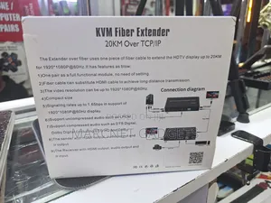 20km KVM Fiber Extender for Hdmi Usb and Audio