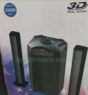 Amtec Am-02 2.1ch Multimedia Speaker Bt/Usb/Sd/Fm - Black (1yr Wrty) 