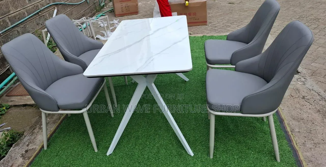 Marble Top Home/Office/Hotel Table Set