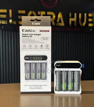 Caisi Smart LCD Battery+ Charger Kit Brand New Sealed