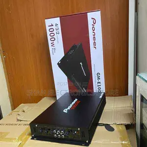 High Power Pioneer 4 Channel Amplifier Gm E7004 Bridgeable 1000watts