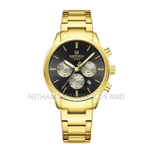Naviforce Nf8076 Chronograph Steel Watch for Men