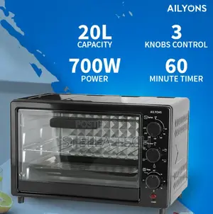 20 Litres Ailyons Electric Oven