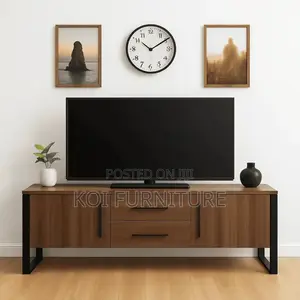 Wooden Spacious Living Room Tv Stands