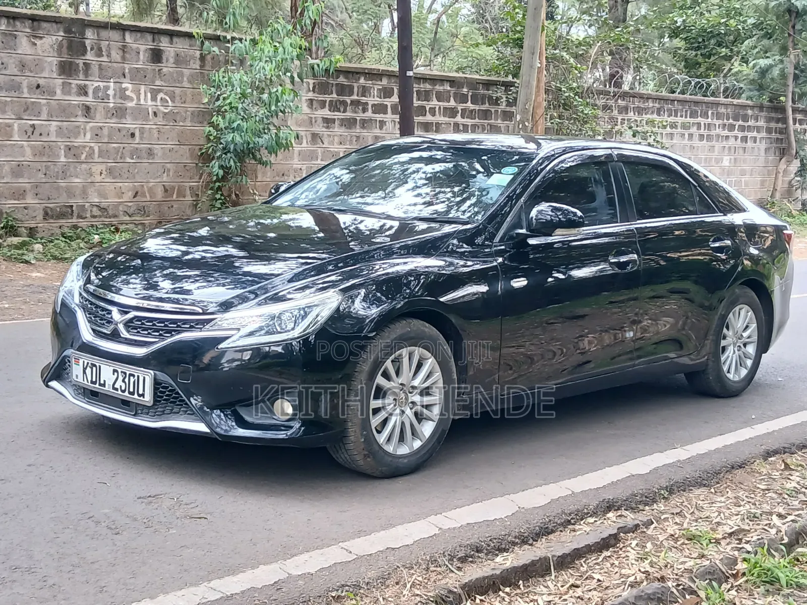 Toyota Mark X 2015 Black