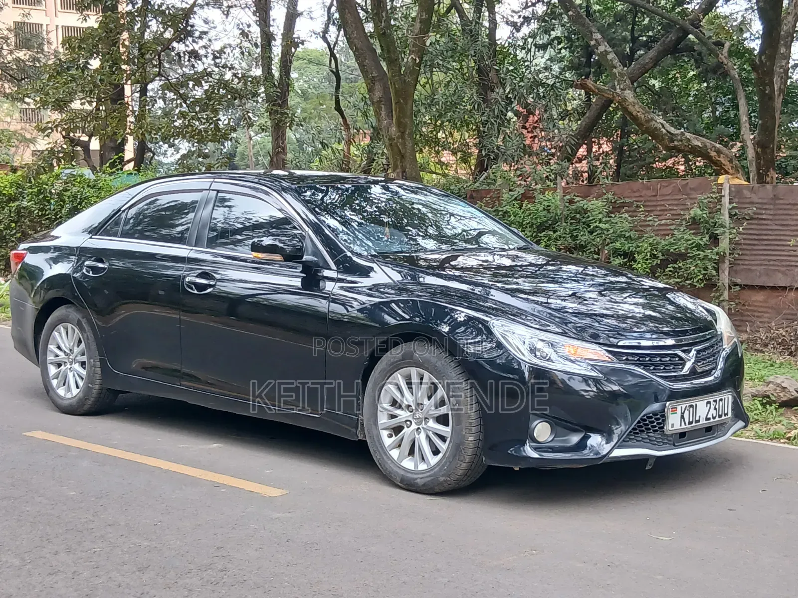 Toyota Mark X 2015 Black