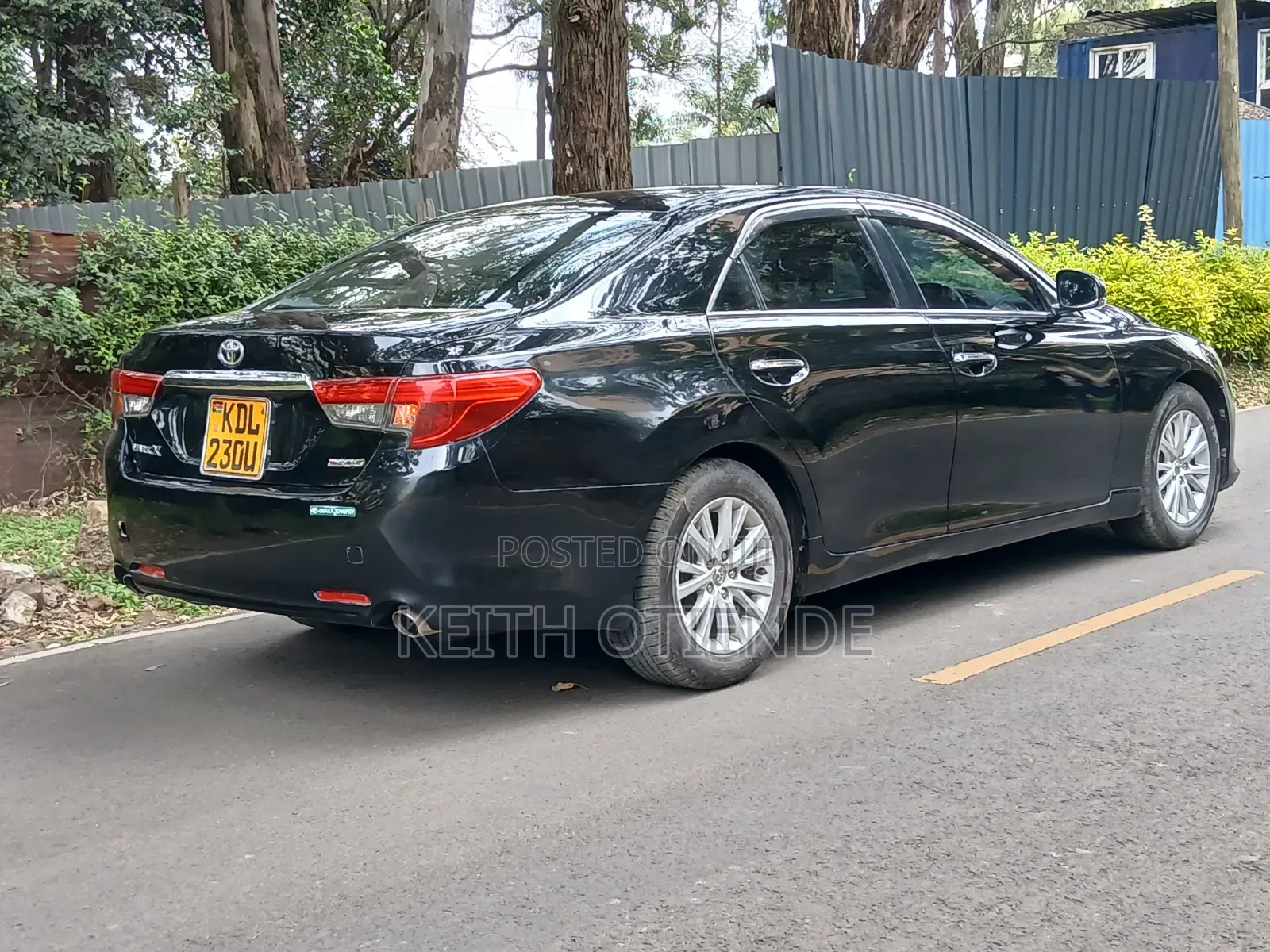 Toyota Mark X 2015 Black