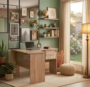Office Desk; 1.2 Meters Curved Office Desk With Drawers