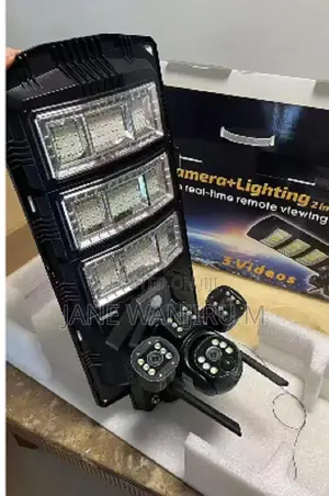 ~ 4g 450 Watt's 2 in 1 Floodlight Solar PTZ Camera