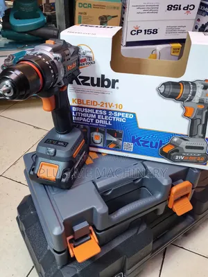 Heavy Duty Kzubr Cordless 21v /Effeciency Brushles 2speed Impact Drill