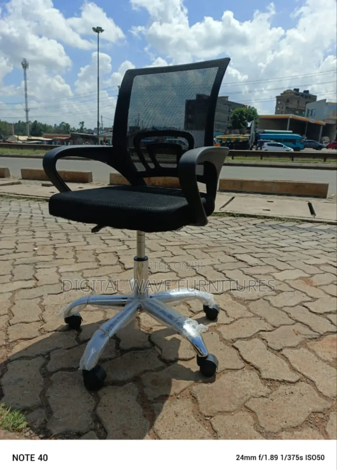 Secretarial Adjustable Office Chair
