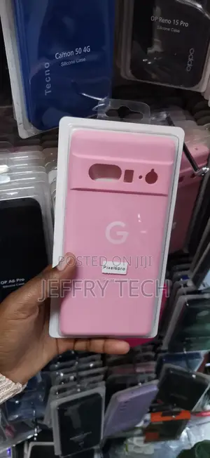 Google Pixel 6 Pro Enhanced Grip Silicone Case -Pink