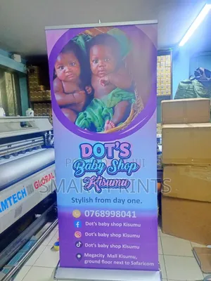 Broad Base Roll Up Banner Printing