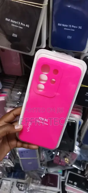 Vivo Y29 4g Interior Soft Microfiber Velvet Layer Pink Case-Silicone