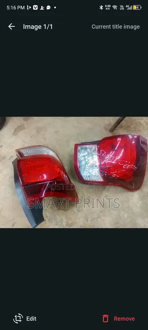 Toyota Fielder Taillight Available