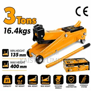 Hydraulic Trolley Jack 3ton/3 Tons Industrial Floor Jacks