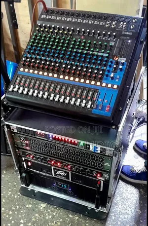 Full Sound System Rack With Yamaha Mg16xu