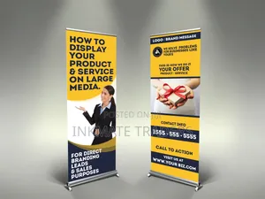 Premium Narrow Based Banner