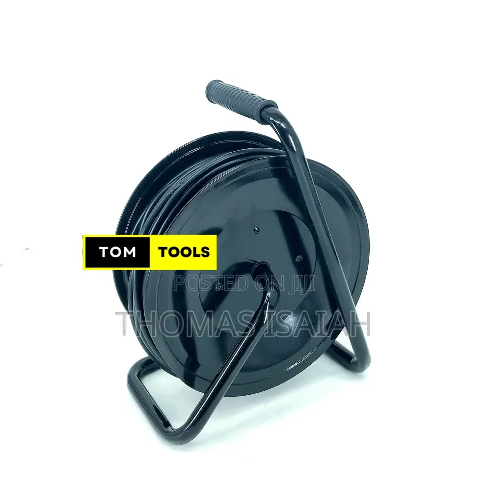 1.0mm X 50m Extension Cable Reel With Switch And 3 Sockets