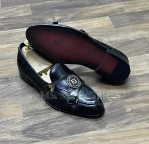 Premium John Foster London Men's Double Monk Loafers