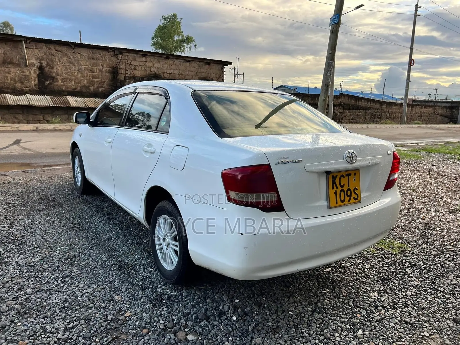 Toyota Axio 2012 White