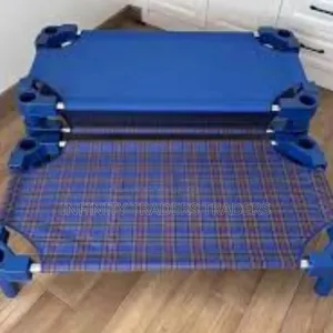Stackable Kindergarten Special Plastic Canvas Bed Bed