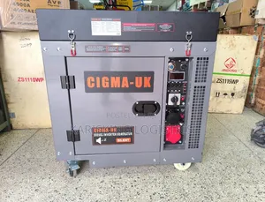 10kva Cigma Uk Diesel Silent Inverter Generator With Ats