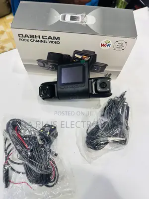 4 Lens Dash Camera D43 With Wifi – Ultra Hd Car Security