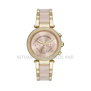 Michael Kors Mk6326 Gold Tone Chronograph Watch for Women