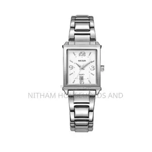 Megir 1079l Stainless Steel Quartz Watch for Women