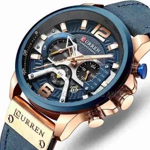 Curren 8329 Quartz Leather Watch for Men