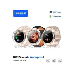 Haino Teko Rw-74 Mini Design Smart Watch With Curved Amoled Display