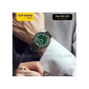 Haino Teko Top 4 Smartwatch – Real Amoled Always-on Display