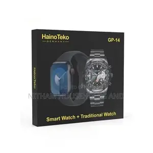 Haino Teko Gp-14 2-in-1 Combo: Smart Watch + Traditional Analog Watch