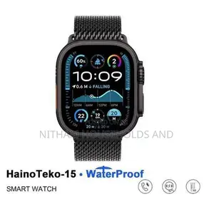 S3 Max Smart Watch Wireless Charger for Men's and Boys Black